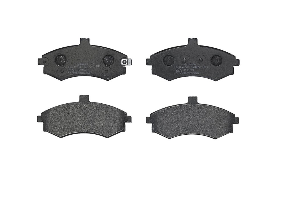 BREMBO Bremseklodser p30020 for HYUNDAI HYUNDAI (BEIJING) KIA