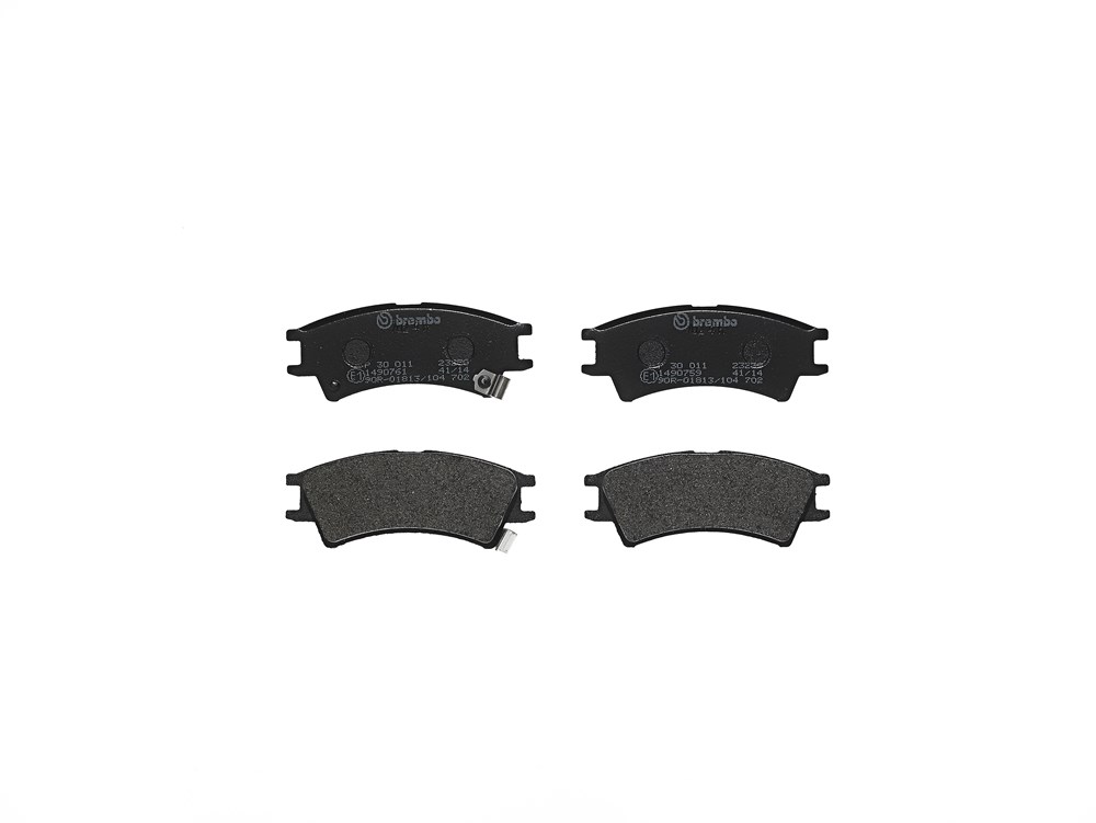 BREMBO Bremseklodser p30011 for HYUNDAI