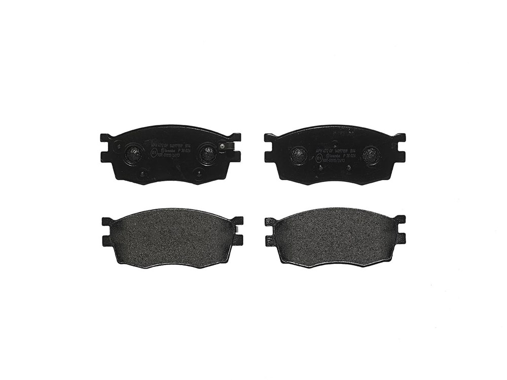 BREMBO Bremseklodser p30026 for HYUNDAI KIA JAC