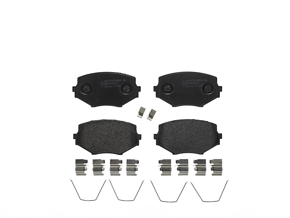 BREMBO Bremseklodser p49020 for MAZDA MITSUBISHI NISSAN