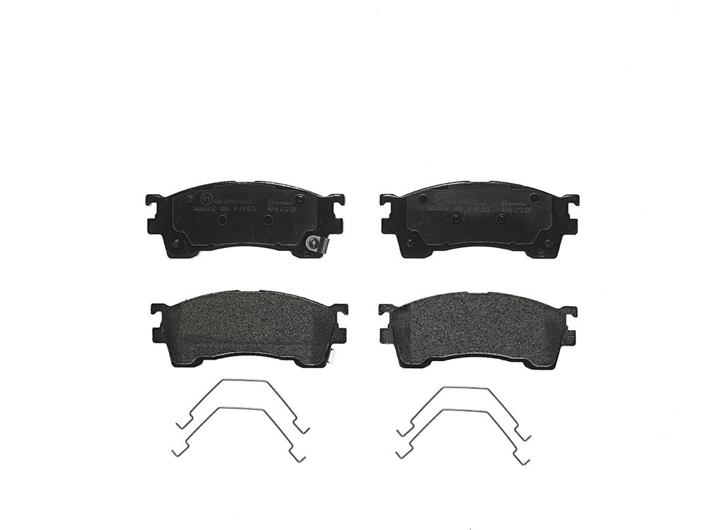 BREMBO Bremseklodser p49023 for FORD FORD USA MAZDA MITSUBISHI NISSAN HAIMA (FAW)