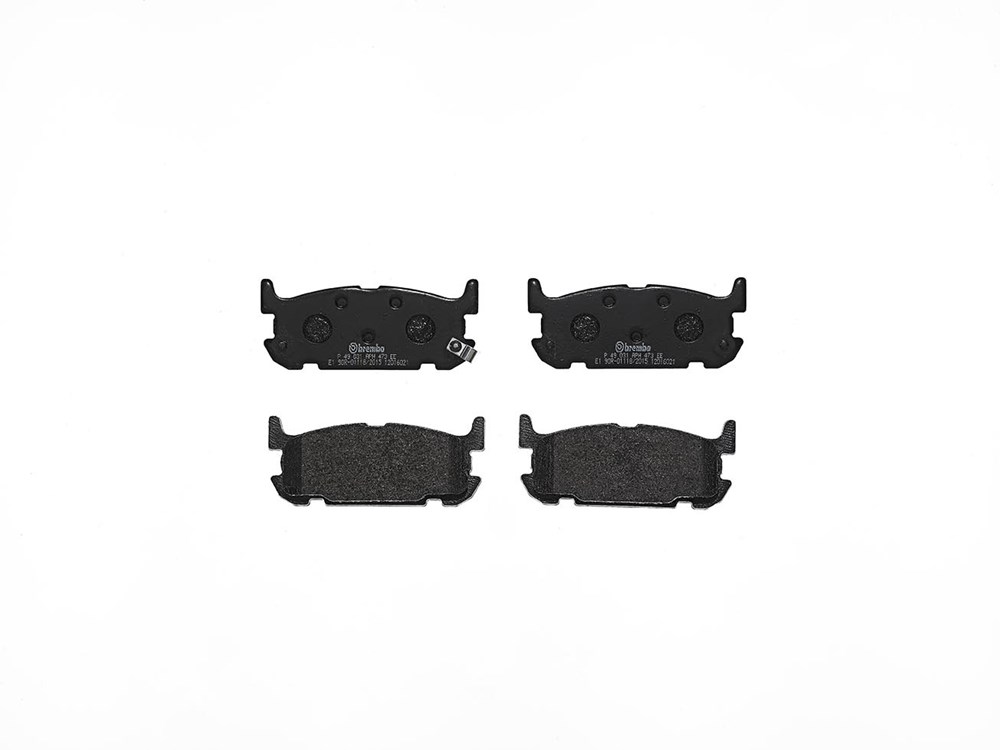 BREMBO Bremseklodser p49031 for MAZDA MITSUBISHI