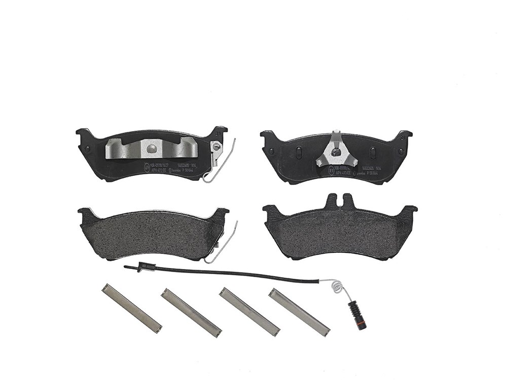 BREMBO Bremseklodser p50044 for MERCEDES-BENZ