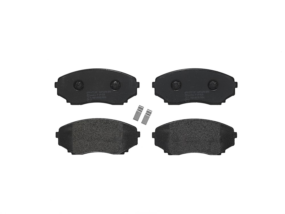 BREMBO Bremseklodser p49028 for MAZDA MITSUBISHI