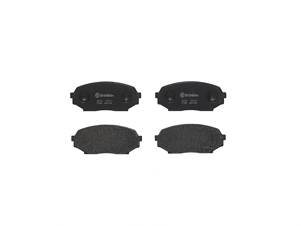 BREMBO Bremseklodser p49017 for ISUZU MAZDA MITSUBISHI NISSAN