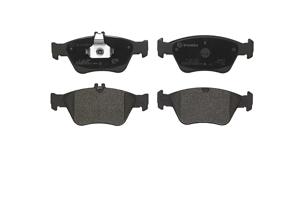 BREMBO Bremseklodser p50023 for MERCEDES-BENZ