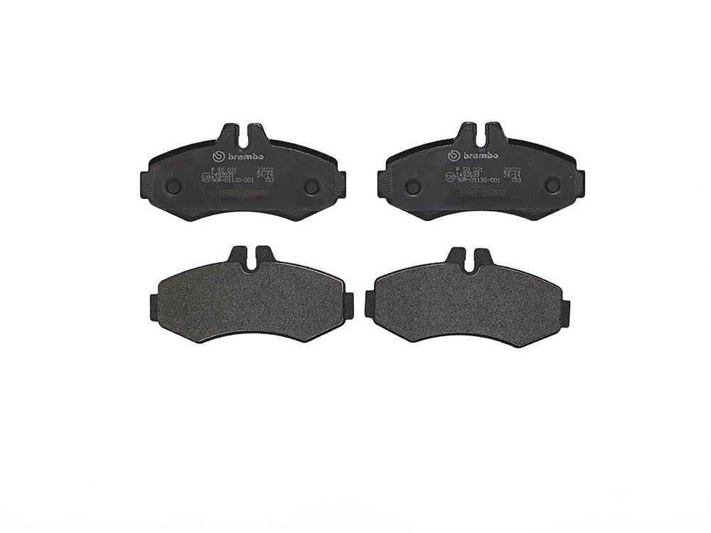 BREMBO Bremseklodser p50031 for MERCEDES-BENZ