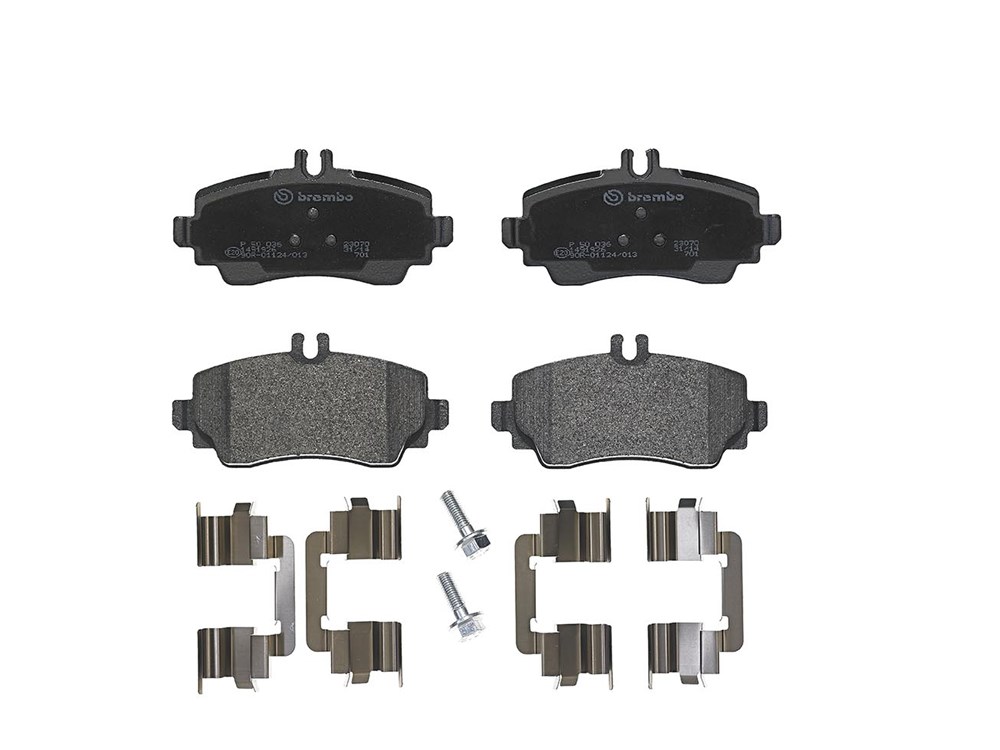 BREMBO Bremseklodser p50036 for MERCEDES-BENZ