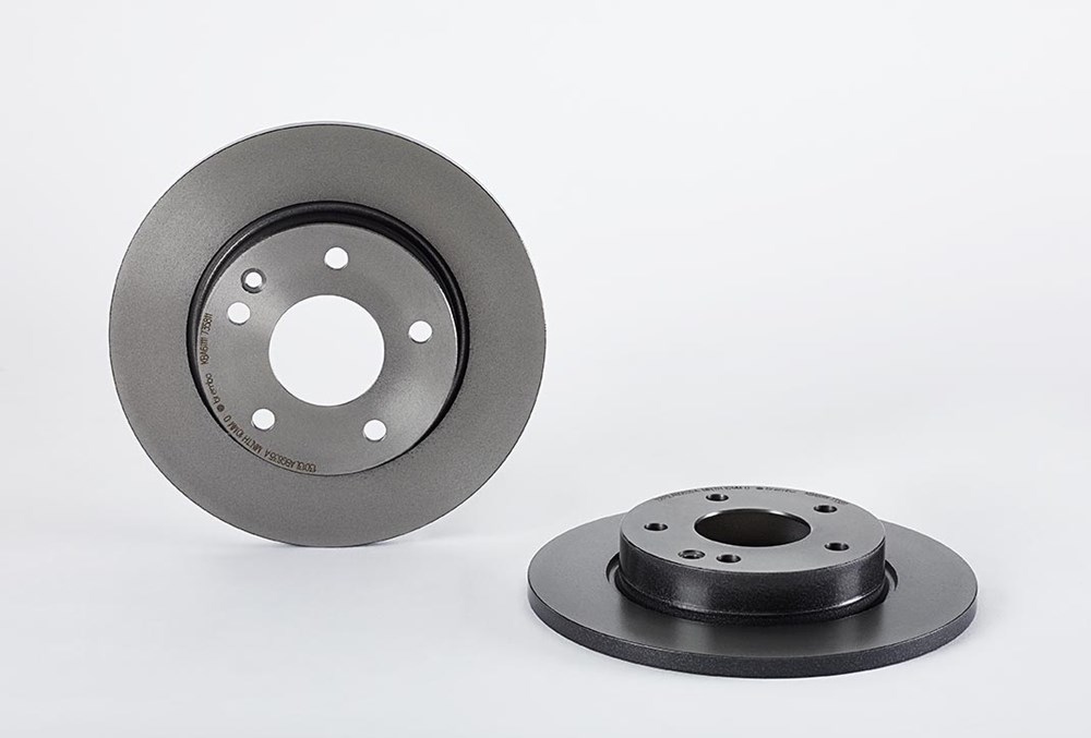 BREMBO Bremseskive 08735811 260mm 12mm for MERCEDES-BENZ