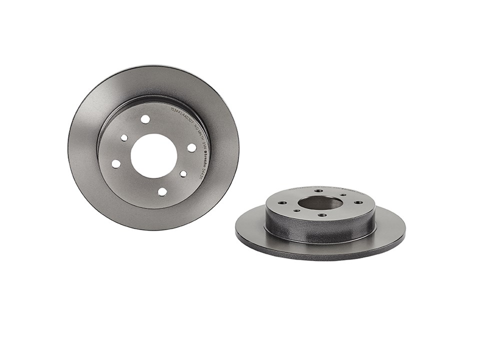 BREMBO Bremseskive 08544311 258mm 10mm for NISSAN