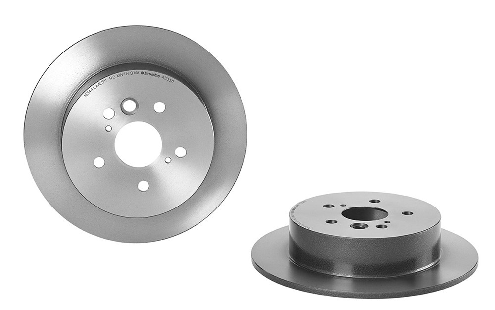 BREMBO Bremseskive 08a33311 303mm 9mm for TOYOTA CHERY