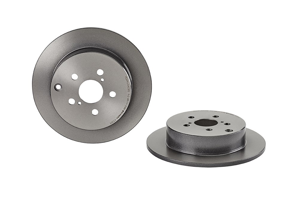 BREMBO Bremseskive 08a33511 280mm 10mm for TOYOTA