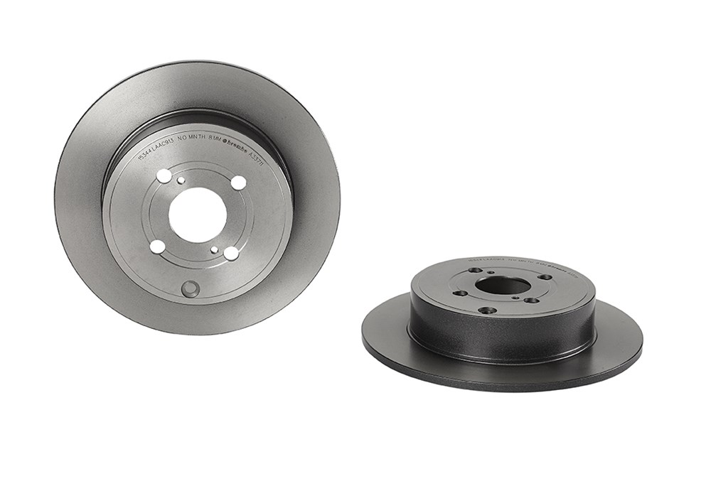 BREMBO Bremseskive 08a33711 279mm 9mm for TOYOTA