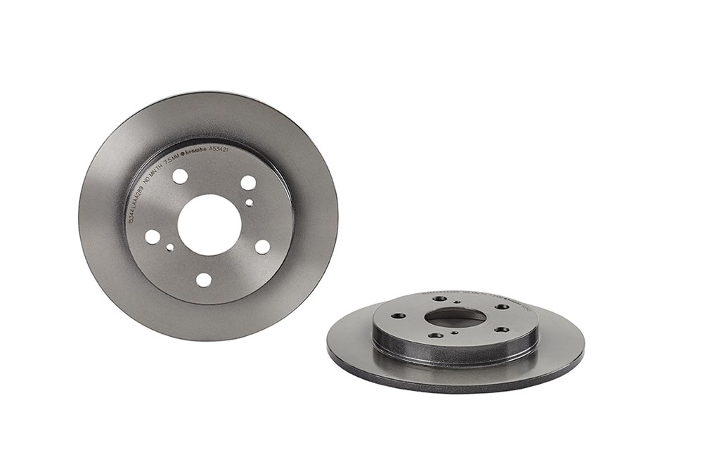 BREMBO Bremseskive 08a53421 259mm 9mm for TOYOTA (FAW) TOYOTA (GAC) TOYOTA