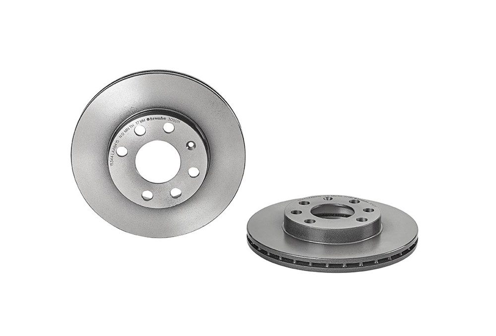 BREMBO Bremseskive 09309011 236mm 20mm for PONTIAC DAEWOO