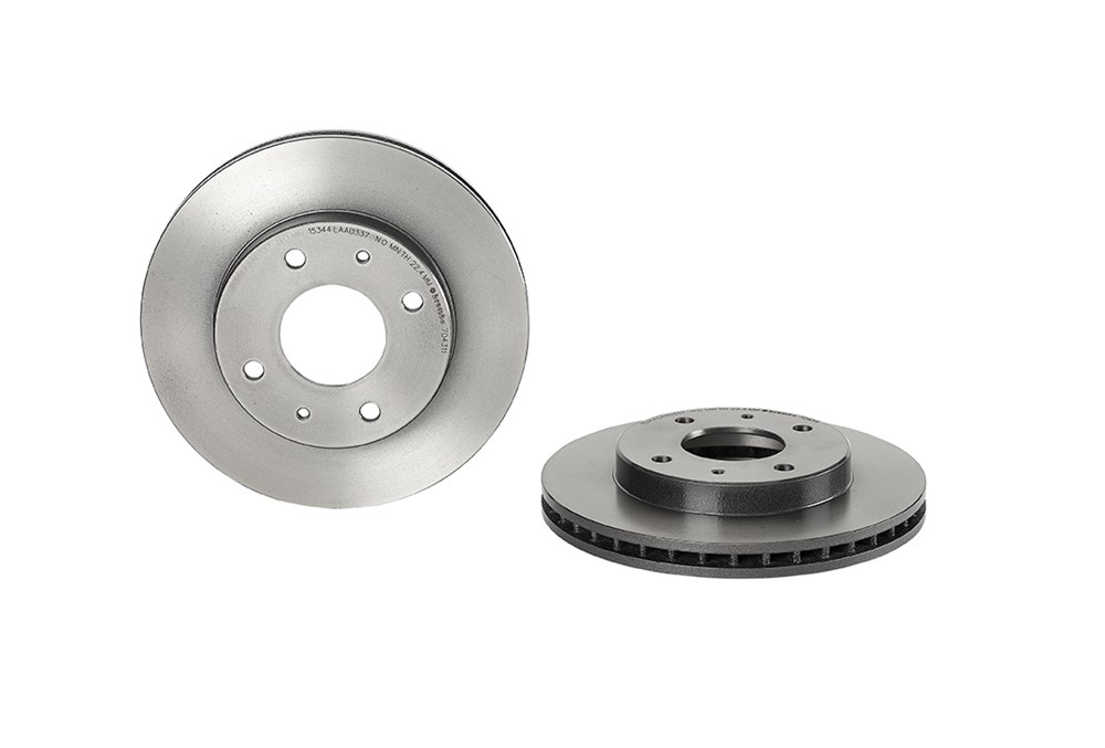 BREMBO Bremseskive 09704311 256mm 24mm for MITSUBISHI PROTON