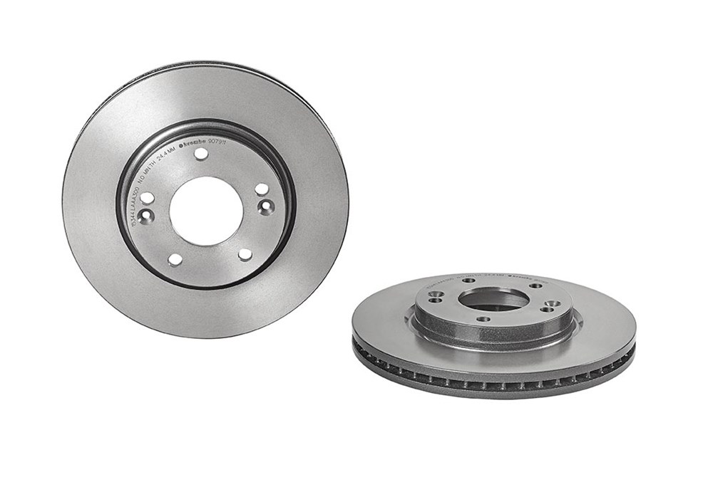 BREMBO Bremseskive 09907911 276mm 26mm for HYUNDAI