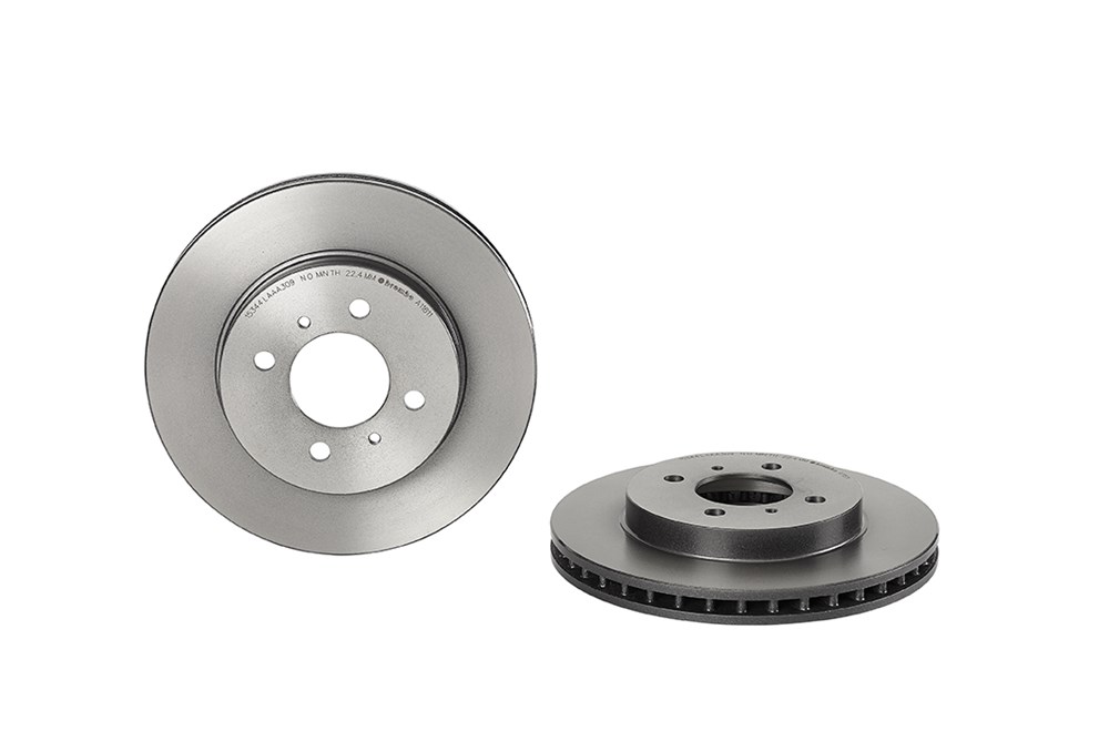 BREMBO Bremseskive 09a11611 256mm 24mm for PROTON MITSUBISHI
