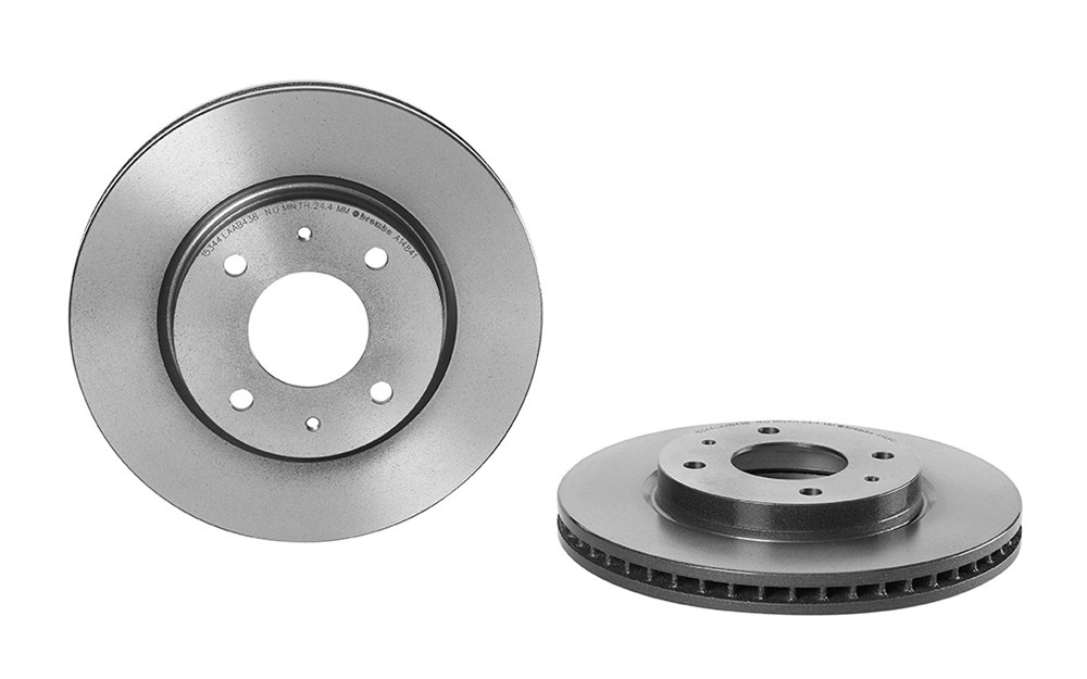 BREMBO Bremseskive 09a14841 276mm 26mm for MITSUBISHI