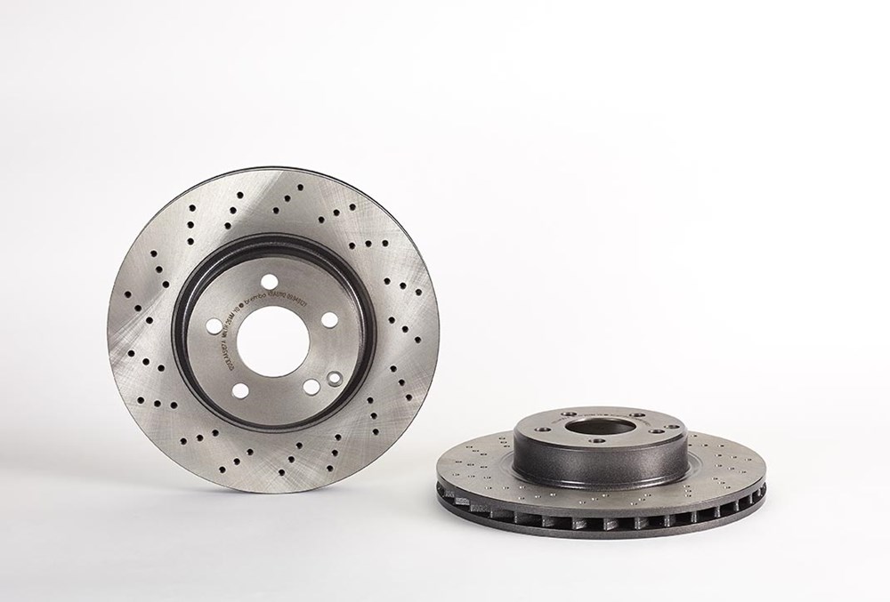 BREMBO Bremseskive 09948121 312mm 28mm for MERCEDES-BENZ