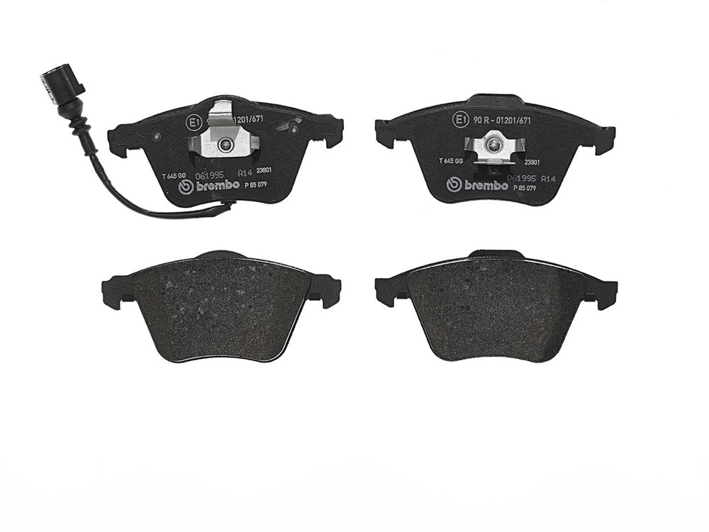 BREMBO Bremseklodser p85079 for VW AUDI