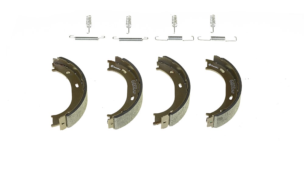 BREMBO Bremsebakkesæt, parkeringsbremse s50510 for MERCEDES-BENZ VW