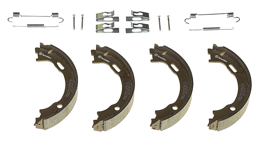BREMBO Bremsebakkesæt, parkeringsbremse s50515 for MERCEDES-BENZ CHRYSLER