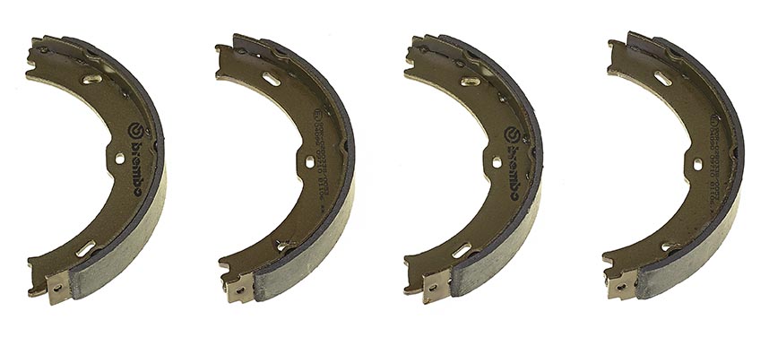 BREMBO Bremsebakkesæt, parkeringsbremse s50523 for FIAT MERCEDES-BENZ VW