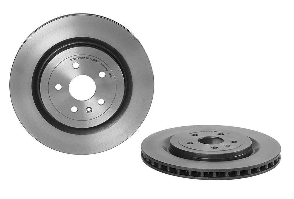 BREMBO Bremseskive 09a50811 365mm 28mm for CHEVROLET CADILLAC