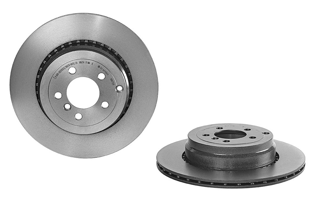 BREMBO Bremseskive 09a77211 365mm 20mm for LAND ROVER