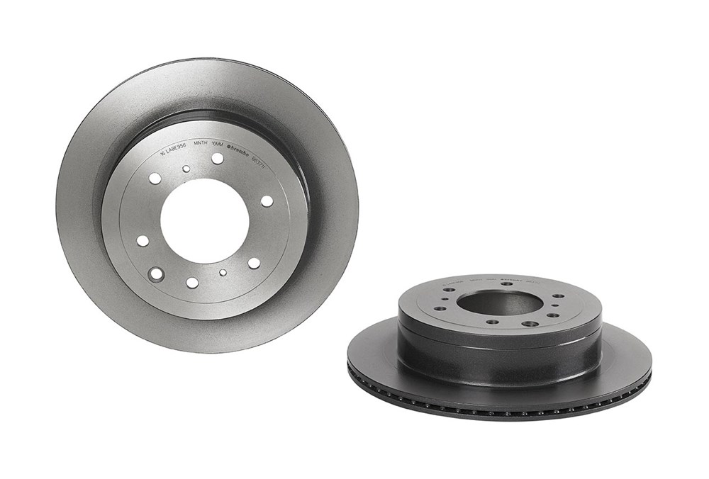 BREMBO Bremseskive 09b63711 332mm 18mm for MITSUBISHI (GAC)