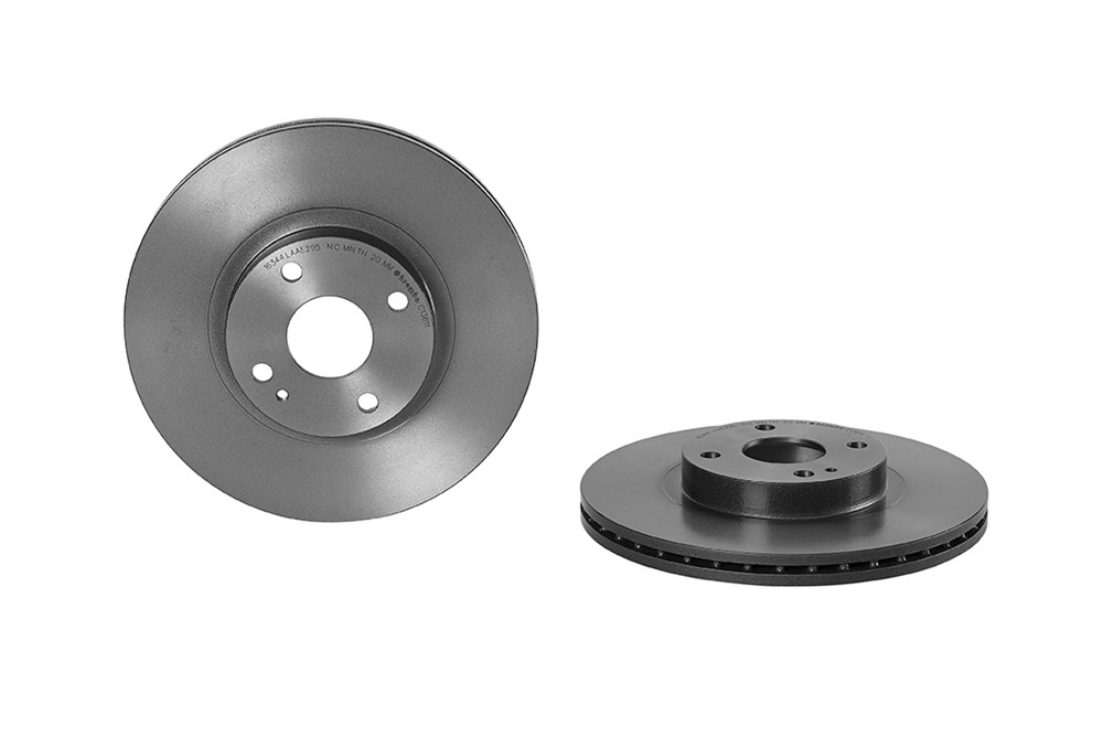 BREMBO Bremseskive 09c13611 270mm 22mm for MAZDA