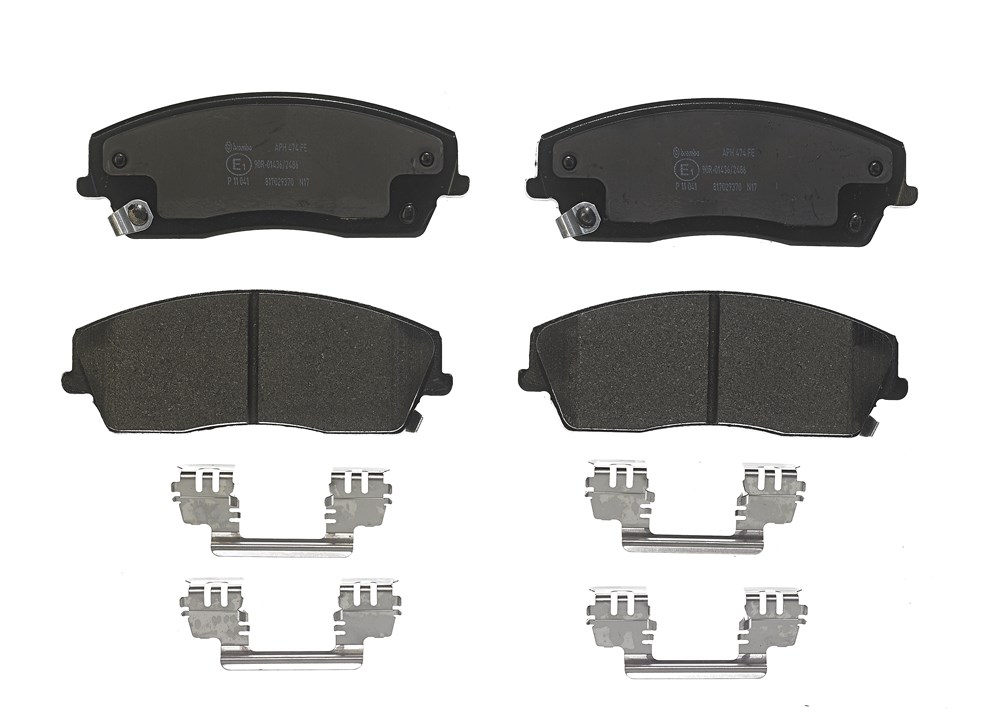 BREMBO Bremseklodser p11041 for CHRYSLER DODGE
