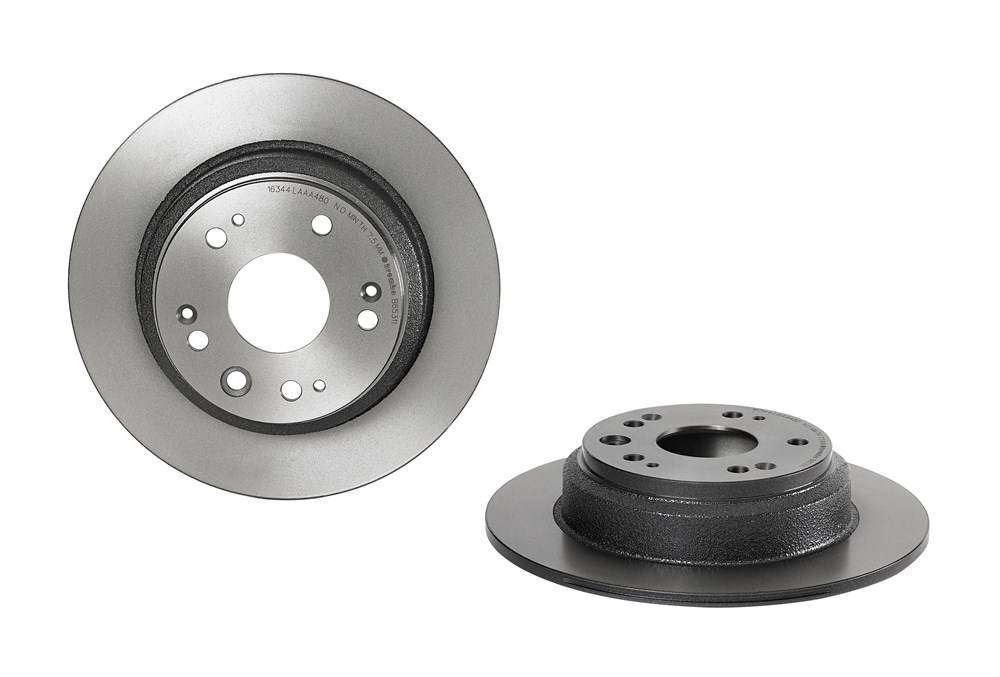 BREMBO Bremseskive 08b65311 282mm 9mm for HONDA HONDA (GAC)