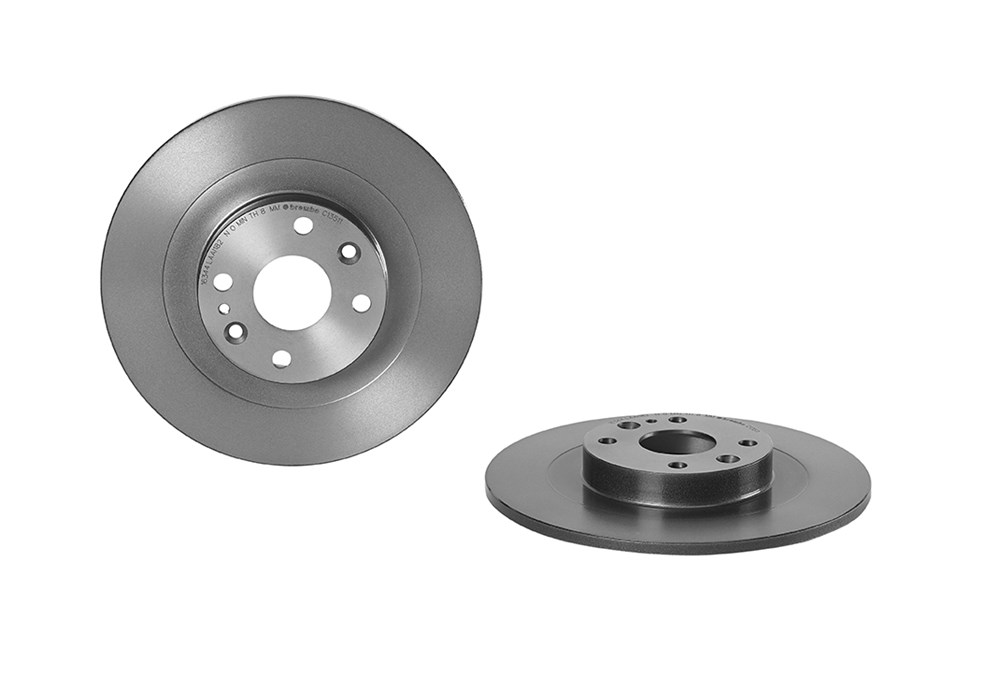 BREMBO Bremseskive 08c13511 276mm 10mm for MAZDA