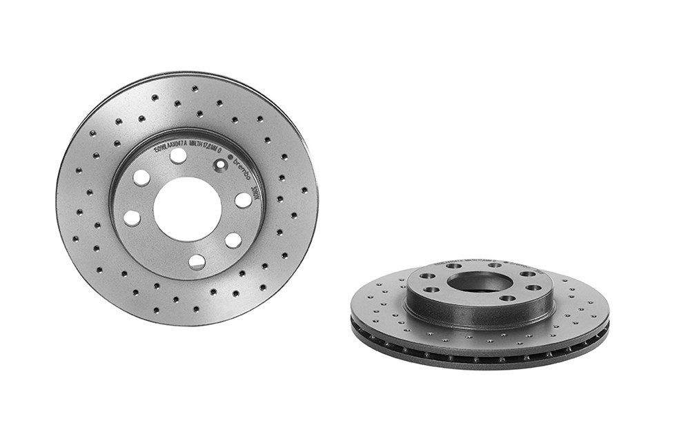 BREMBO Bremseskive 0930901x 236mm 20mm for PONTIAC DAEWOO