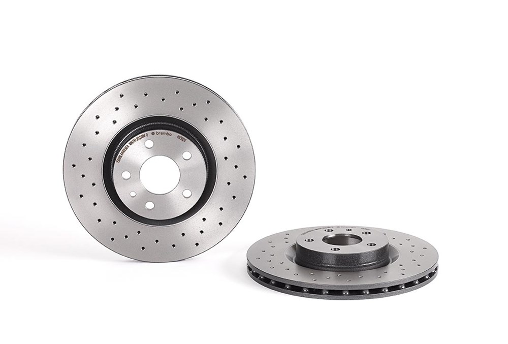 BREMBO Bremseskive 0949392x 284mm 22mm for OPEL FIAT ALFA ROMEO DODGE LANCIA
