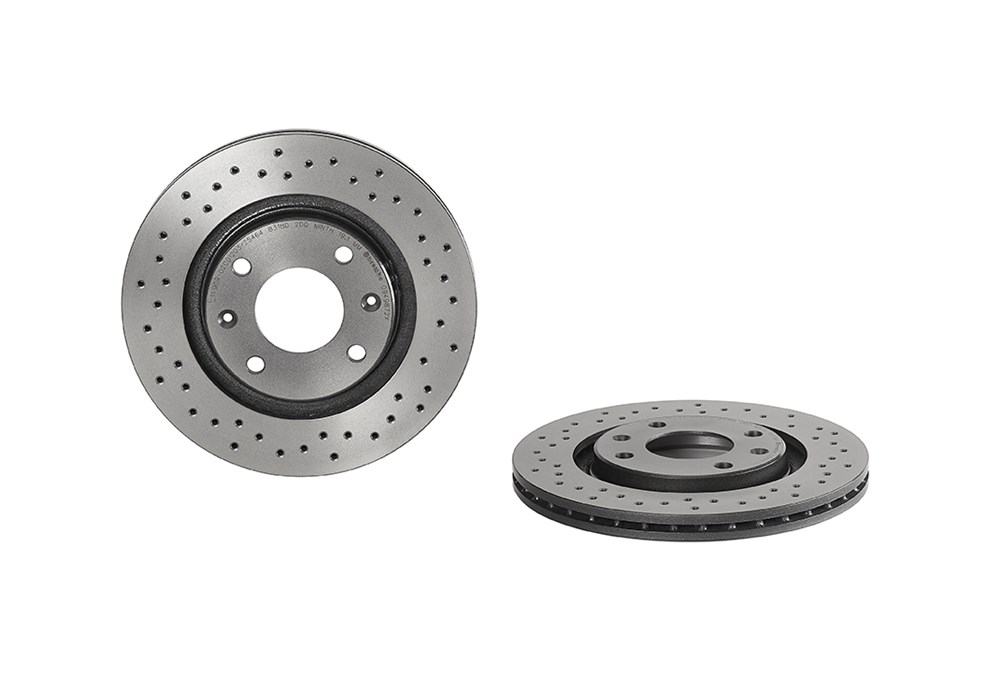BREMBO Bremseskive 0949872x 266mm 20mm for CITROËN PEUGEOT
