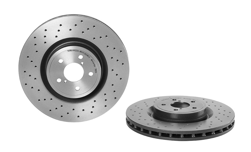 BREMBO Bremseskive 0978121x 326mm 30mm for SUBARU