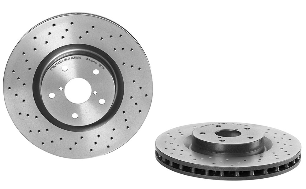 BREMBO Bremseskive 0978122x 326mm 30mm for SUBARU TOYOTA