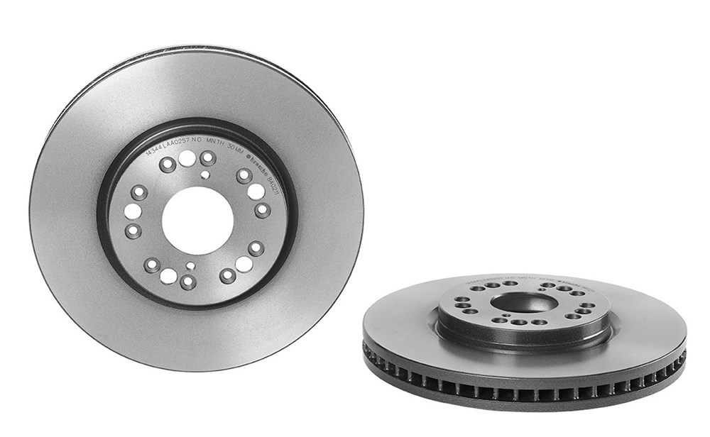 BREMBO Bremseskive 09840211 296mm 32mm for LEXUS