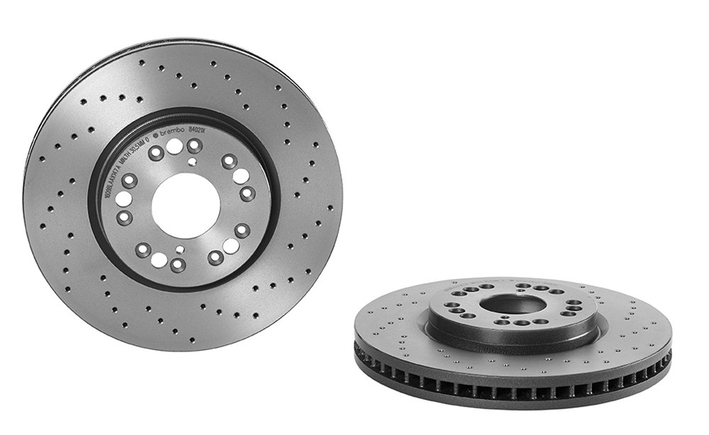BREMBO Bremseskive 0984021x 296mm 32mm for LEXUS