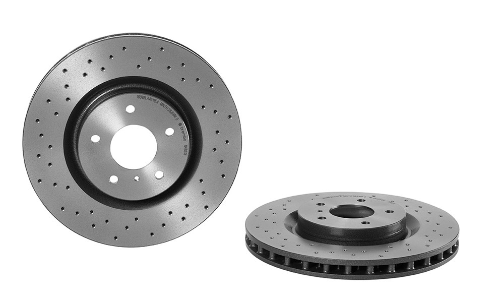 BREMBO Bremseskive 0984851x 324mm 30mm for NISSAN