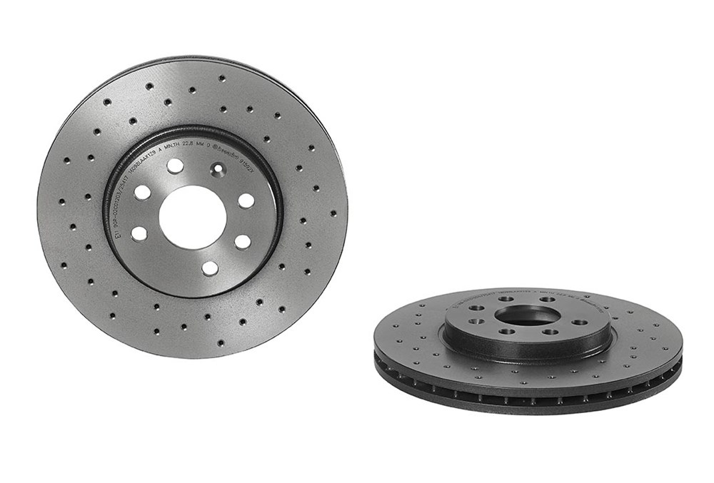 BREMBO Bremseskive 0991592x 280mm 25mm for OPEL VAUXHALL