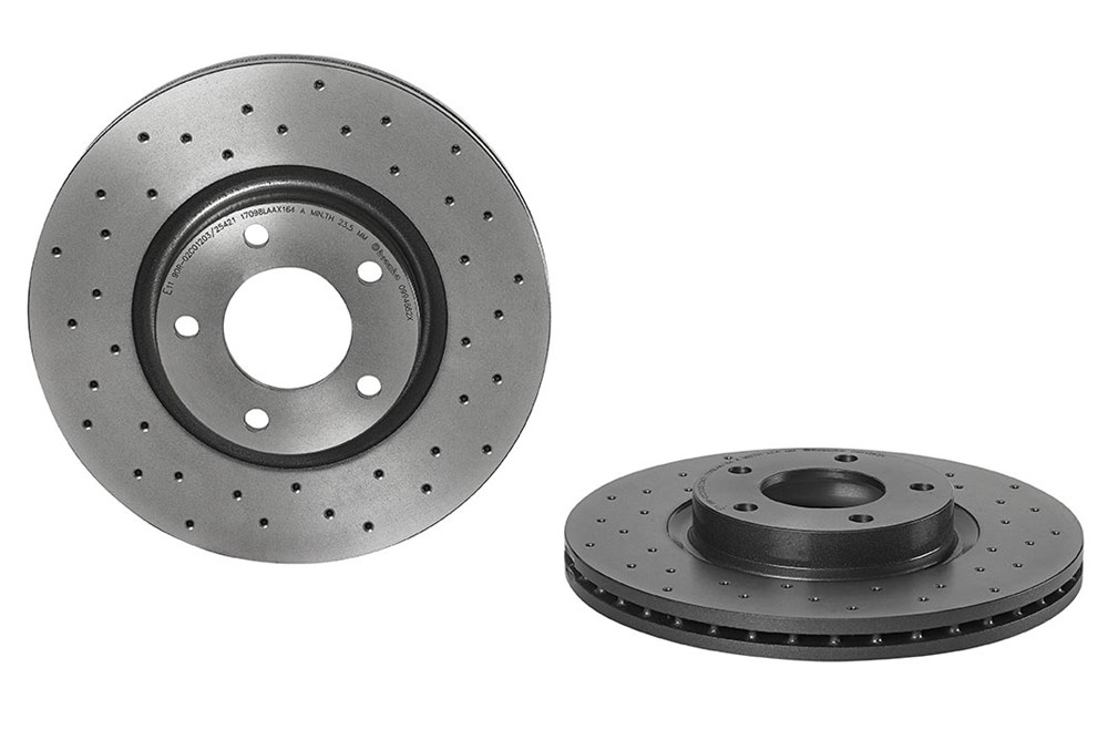 BREMBO Bremseskive 0994682x 300mm 25mm for MAZDA