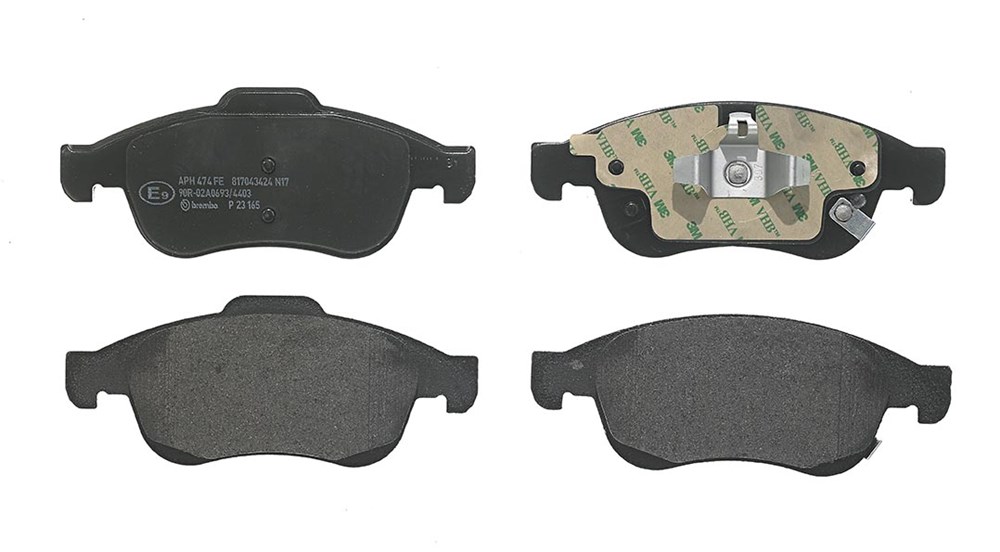 BREMBO Bremseklodser p23165 for FIAT JEEP