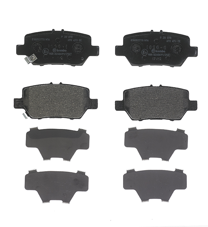 BREMBO Bremseklodser p28078 for HONDA ACURA