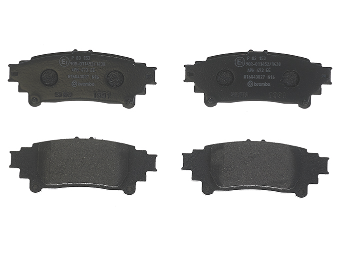 BREMBO Bremseklodser p83153 for TOYOTA TOYOTA (FAW)