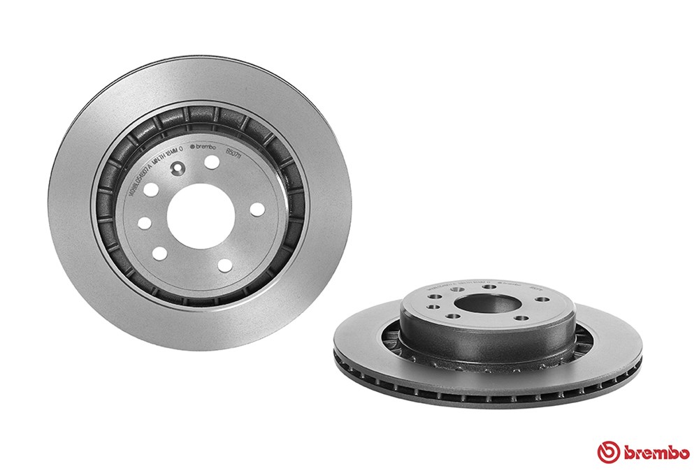 BREMBO Bremseskive 09b50711 300mm 20mm for BAIC BJEV SAAB