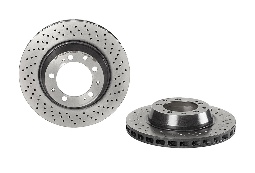 BREMBO Bremseskive 09c08911 322mm 28mm